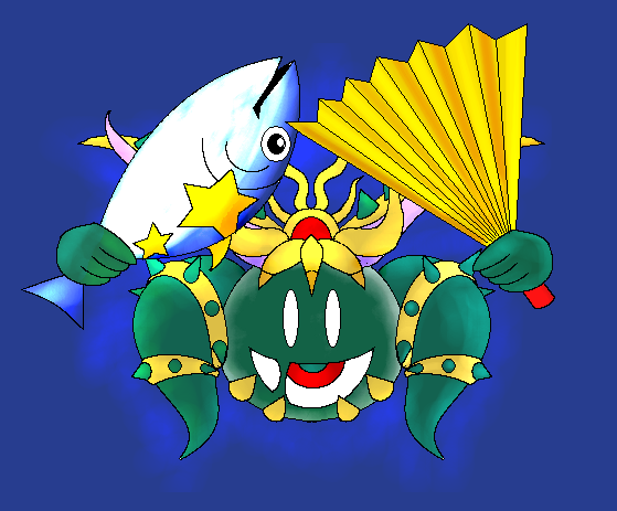 【イラスト】マホロアの本気（笑）