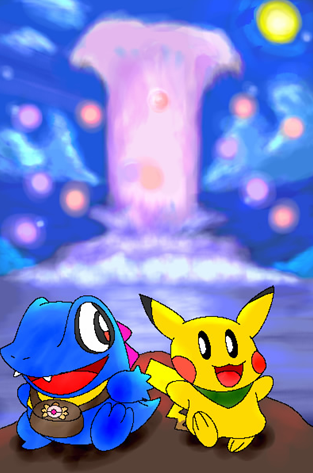 霧の湖